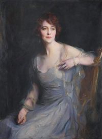 Laszlo Philip Alexius De Porträt von Ellice Endicott Frau William Endicott Nee Ellice Mack 1926 Leinwanddruck