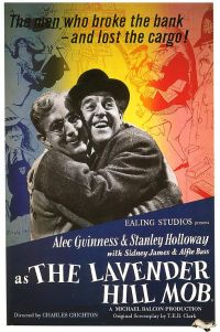Lavender Hill Mob 1951 British Movie Poster stampa su tela