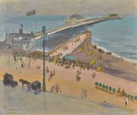 Lavery John Brighton From The Royal Albion 1936 canvas print