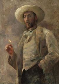 Lavery John Portrait Of Gaines Ruger Donoho 1883 canvas print