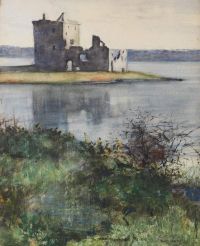 Lavery John Rosyth Castle 1887 canvas print