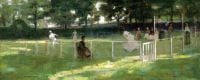 Lavery John Sketch For The Tennis Party 1885 canvas print