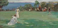 Lavery John The Croquet Party 1890 93 canvas print