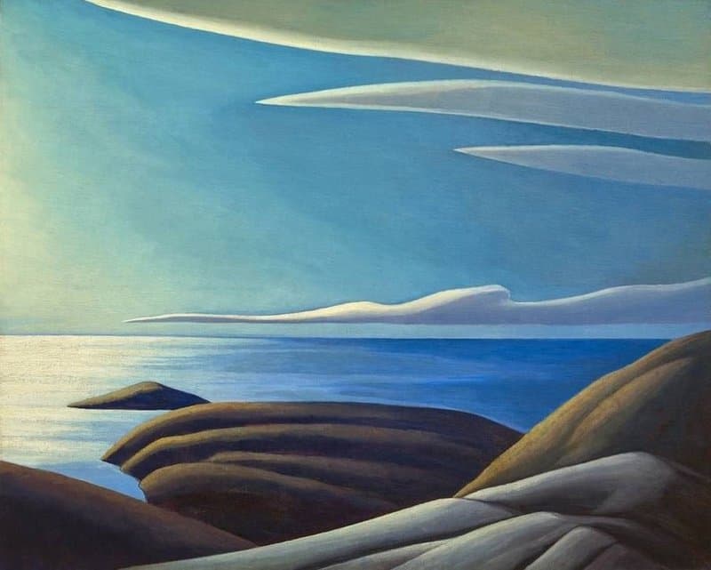 Lawren S. Harris Lake Superior Iii C. 1923-24 canvas print