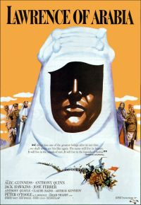 Impresión de la lona del cartel de la película de Lawrence de Arabia 1962