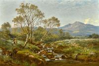 Leader Benjamin Williams The Stream From The Hills 1884 canvas print