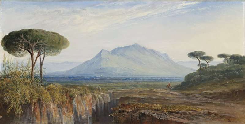 Lear Edward Monte Soratte Near Rome Italy 1880s canvas print