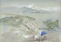 Lear Edward View Of Ragusa Sicily 1866 canvas print