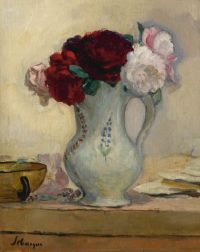 Lebasque Henri Roses Dans Un Pichet canvas print