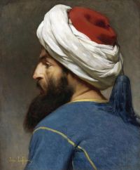 Lefebvre Jules Portrait Of An Ottoman