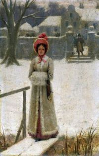 Leighton Edmund Blair Ein Winterspaziergang 1904