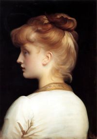 Leighton Frederic A Girl Ca. 1886