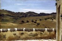 Leighton Frederic A View In Spain 1866 Leinwanddruck
