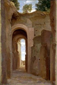Leighton Frederic Archway On The Palatine After 1859 canvas print