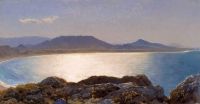 Leinwanddruck von Leighton Frederic Bay Scene Insel Rhodos 1867