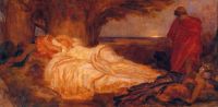 Leighton Frederic Colour Study For Cymon And Iphigenia 1884 canvas print