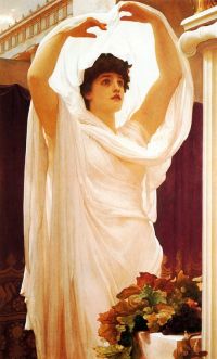 Leighton Frederic Invocation Ca. 1889 canvas print