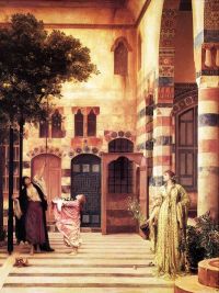 لايتون فريدريك دمشق القديمة ، حي اليهود ، كاليفورنيا. 1873 74