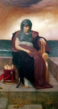 Leighton Frederic The Tragic Poetess Ca. 1890