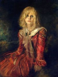 Lenbach Franz Seraph Von Portrait Of Marion Lenbach 1901 canvas print