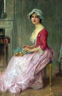 Lenoir Charles Amable The Lace Maker
