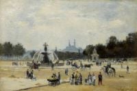 Lepine Stanislas La Place De La Concorde Ca. 1878 82 1 canvas print