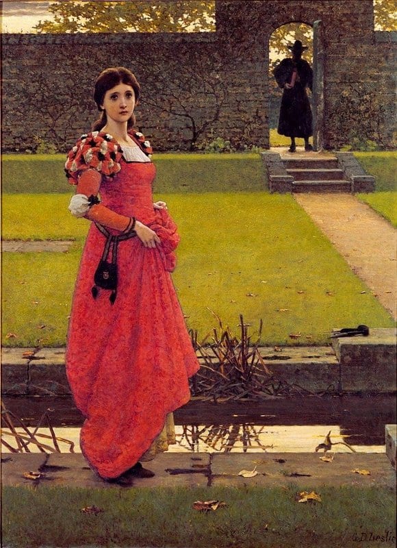 Leslie George Dunlop In The Wizard S Garden 1904 canvas print