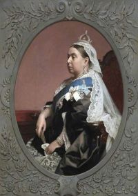 Leslie George Dunlop Queen Victoria canvas print