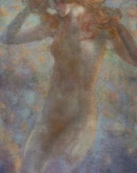 Levy Dhurmer Lucien The Nymph canvas print