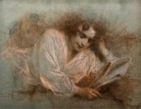 Levy Dhurmer Lucien The Reading