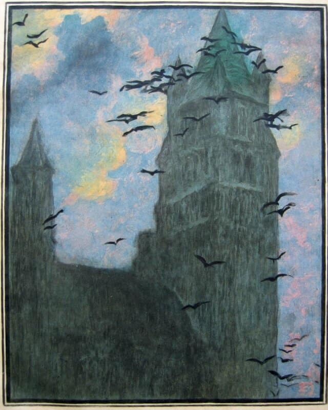 Levy Dhurmer Lucien Tower In Bruges 1930 canvas print
