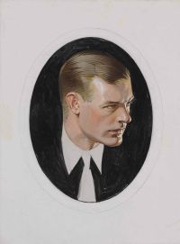 Leyendecker Joseph Christian Flecha Collar Hombre 1905