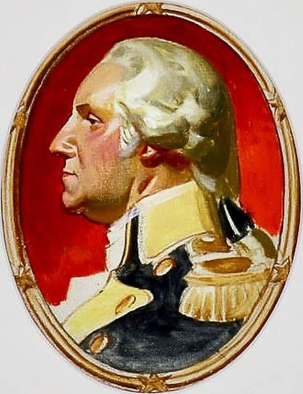 Leyendecker Joseph Christian Study For Washington In Profile 1939 canvas print