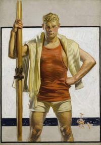Leyendecker Joseph Christian Il vogatore 1916