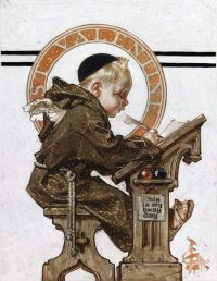 Leyendecker Joseph Christian Valentine S Day Cherub canvas print