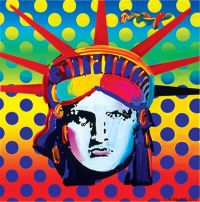 Liberty By Peter Max canvas print