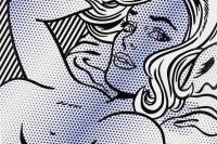 Collage de Lichtenstein pour une fille séduisante