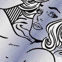 Collage de Lichtenstein para una chica seductora