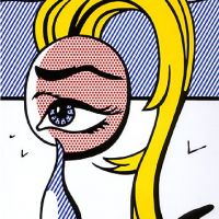 Lichtenstein Girl With Tear 1