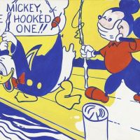 Lichtenstein Look Mickey