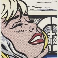 Chica a bordo de Lichtenstein