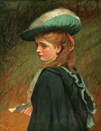 Lidderdale Charles Sillem The Feather Hat 1882