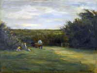 Liebermann Max Landscape Near Noordwijk canvas print