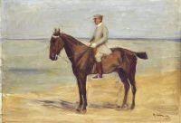 Liebermann Max Reiter Am Strand Nach Links 1911