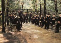 Liebermann Max The Old Men S House In Amsterdam canvas print