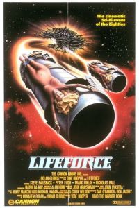 Poster del film Lifeforce stampa su tela