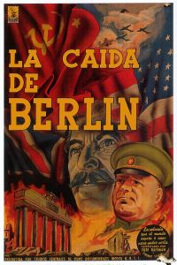 Lila Caida De Berlin 1945 Affiche de film Argentine