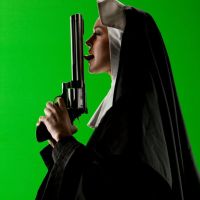 Lindsay Lohan - Gun-licking Nun In Machete