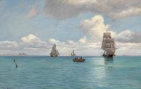 Locher Carl Skibe I Sundet NR Kronborg