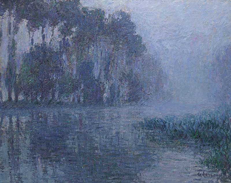 Loiseau Gustave Brume Sur L Eure Environs De Saint Cyr Du Vaudreuil 1913 canvas print